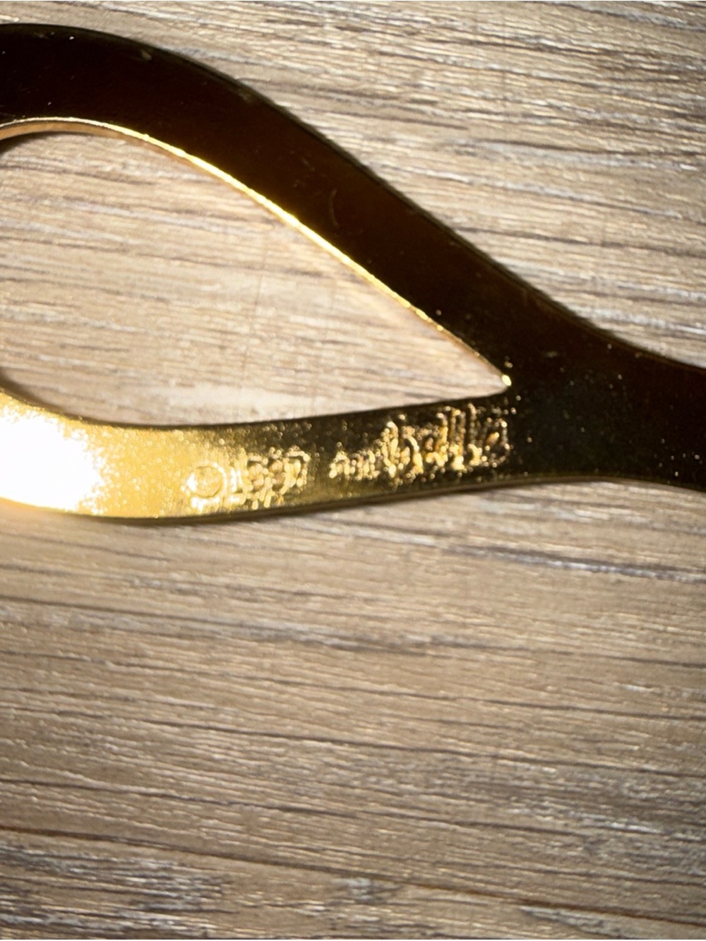 Vintage Annabella Brown Snakeskin Skinny Belt with Gold Buckle - Picture 8 of 8